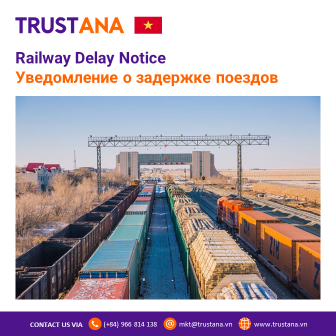 Vietnam Russia Rail Freight Notice